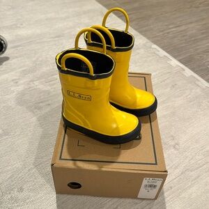 LL Bean Toddler Puddle Stompers Size 5